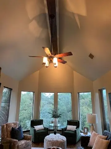 ceiling fan installation installed