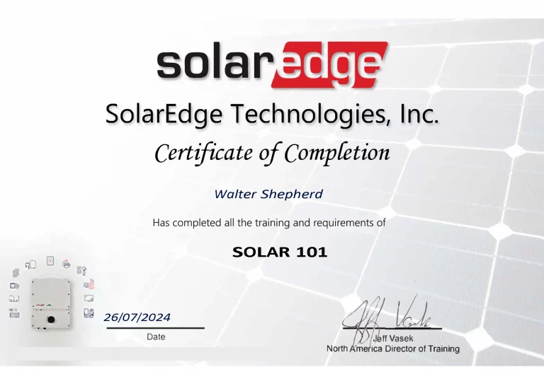 Solar 101 Certificate conv 1