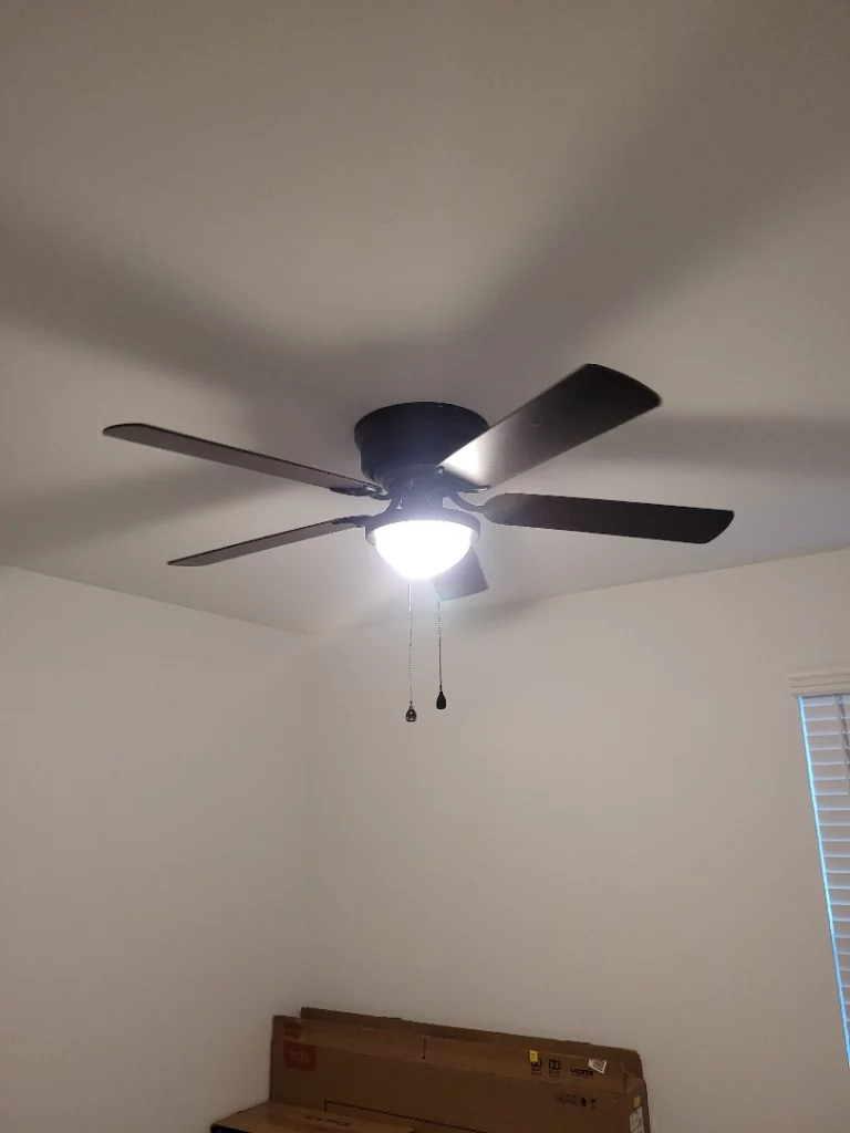 ceiling fan installation