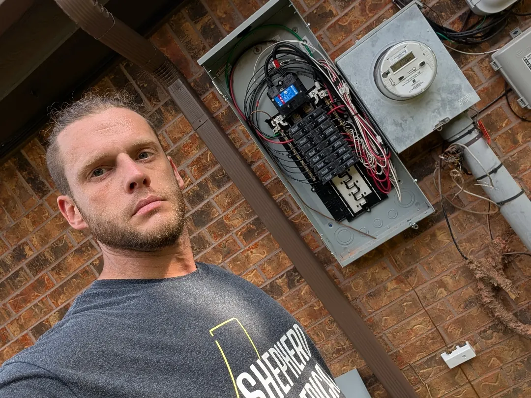 200 amp main service panel upgrade by Shepherd Electrical