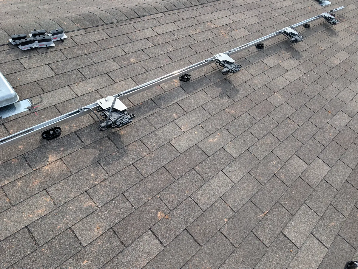 Residential solar installation by Shepherd Electrical